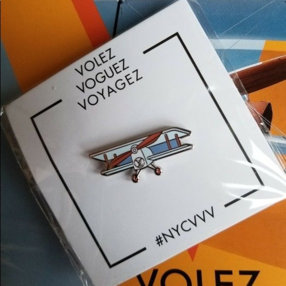 Louis Vuitton Limited Edition Pin from NYC Exhibit